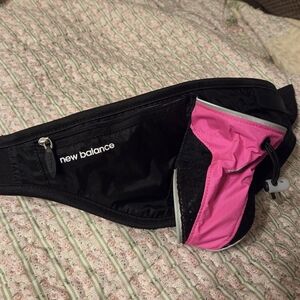 *LAST DAY* New Balance  Black and Pink Waist Pack